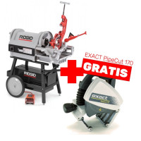 RIDGID Model 1224 elektrický stacionárny závitorez do 4" + ZADARMO píla Exact 